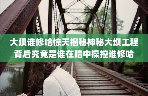 大坝谁修哈惊天揭秘神秘大坝工程背后究竟是谁在暗中操控谁修哈