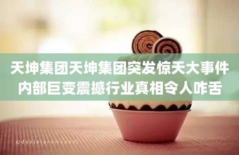 天坤集团天坤集团突发惊天大事件内部巨变震撼行业真相令人咋舌