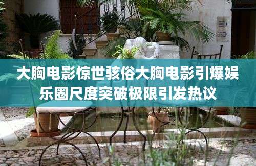 大胸电影惊世骇俗大胸电影引爆娱乐圈尺度突破极限引发热议