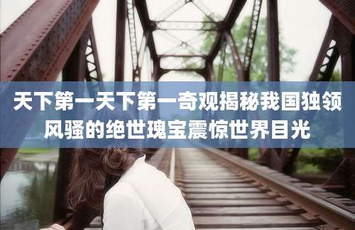 天下第一天下第一奇观揭秘我国独领风骚的绝世瑰宝震惊世界目光