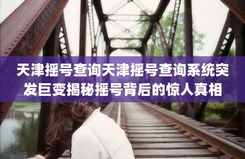 天津摇号查询天津摇号查询系统突发巨变揭秘摇号背后的惊人真相